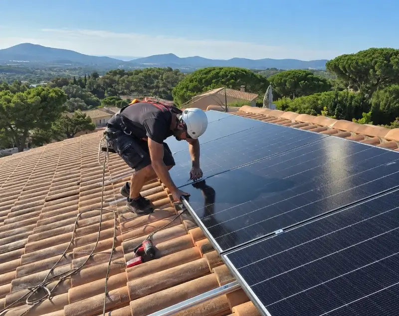 Installateur panneaux solaires Luzay — pose photovoltaïque sur toiture